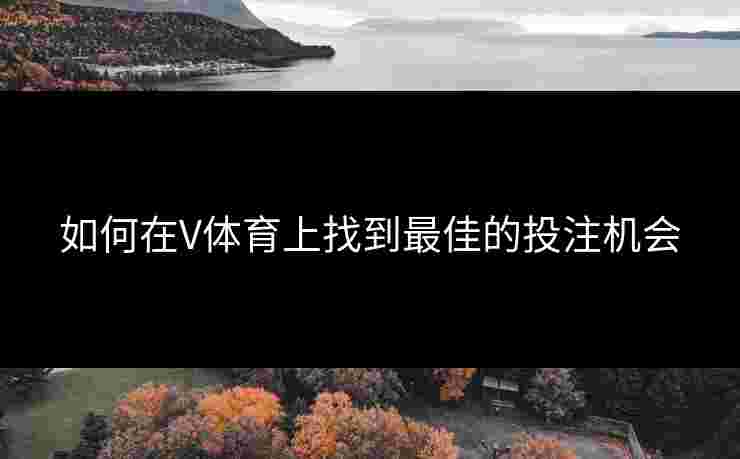 如何在V体育上找到最佳的投注机会
